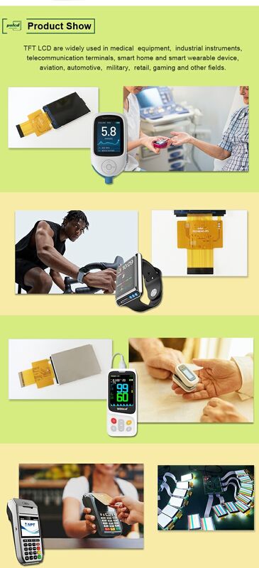 Polcd 2.4 pollici Interfaccia MCU TFT Display Driver IC ST7789V2 240x320 Risoluzione 2.4 pollici Moduli LCD TFT