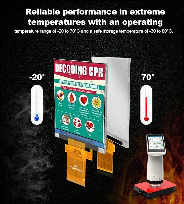 Polcd Custom 2.4 Inch 20 Pin Tft Lcd 240x320 Transflettivo schermo a colori con ST7789T3 display LCD