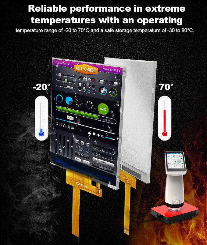 Polcd 260 Nit HD TFT Display 240X320 4 Wire Interfaccia SPI 2.4 Inch Tft LCD