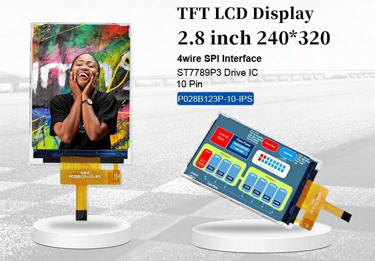 Display TFT Polcd 2.8
