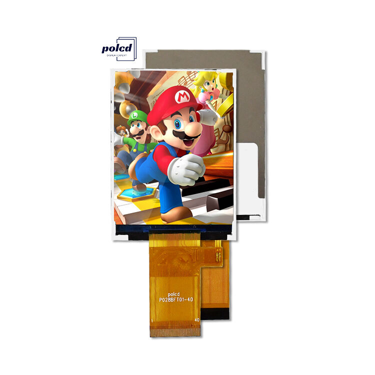 Polcd 2,8 pollici 240*320 schermo LCD riflettente ST7789T3 Mcu Spi Interfaccia 2,8