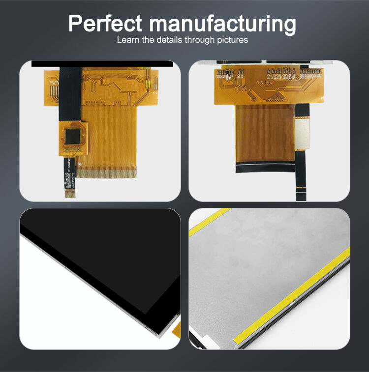 Polcd 3.97 Inch 480*800 Risoluzione 50 pin Interfaccia MCU ad alta luminosità Touch TFT LCD Display Module