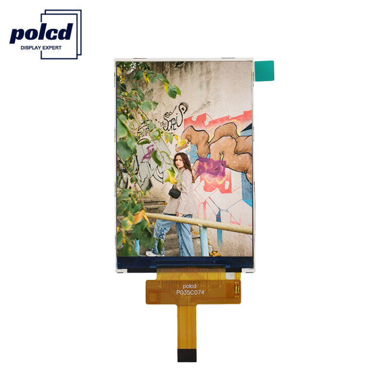 Polcd Alta luminosità 3.5 pollici TFT LCD Display Module Interfaccia SPI Colorata Risoluzione 320x480 LCD