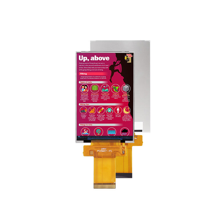 Modulo LCD Polcd da 3,5 pollici 320x480 pixel Schermo IPS ILI9488 Interfaccia SPI MCU Display TFT