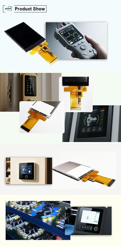 Polcd Custom Industrial 2.8 Inch RGB Display Panel Moduli LCD TFT capacitivi impermeabili con touch screen