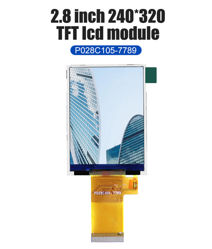 Polcd 2,8 pollici Micro display schermo Tft di alta qualità 16 bit MCU SPI Interface Smart LCD Module