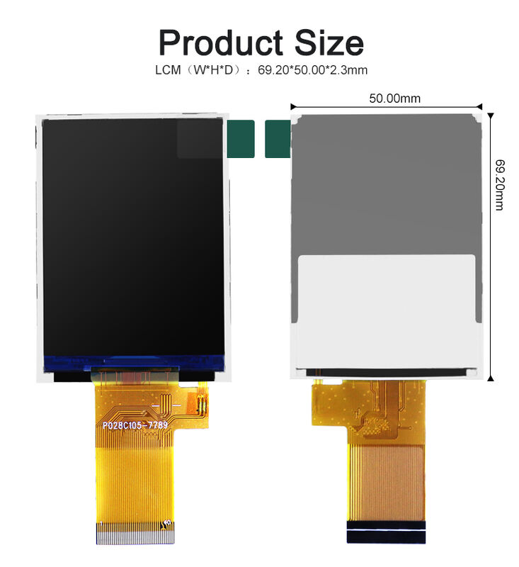 Polcd Display LCD di piccole dimensioni da 2,8