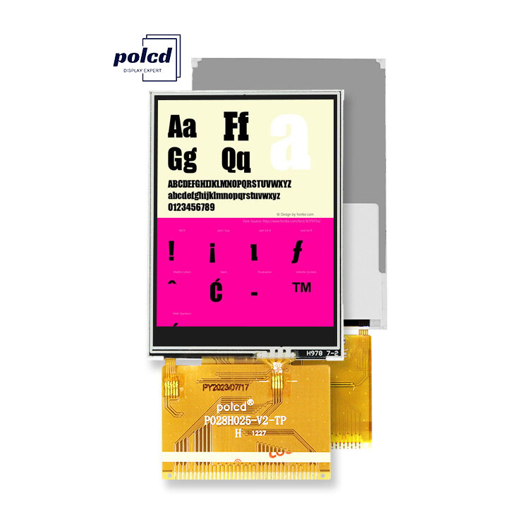 Touch screen da 2,8 pollici con risoluzione 240x320 Polcd LCD TFT da 37 pin ILI9341V