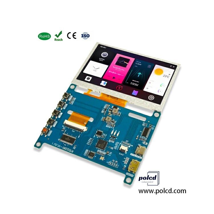 Polcd RTD2281 Multifunzione Raspberry Pi Display Screen Universal LCD Driver Board 4,3 pollici 5 pollici H-DMI Controller USB Board