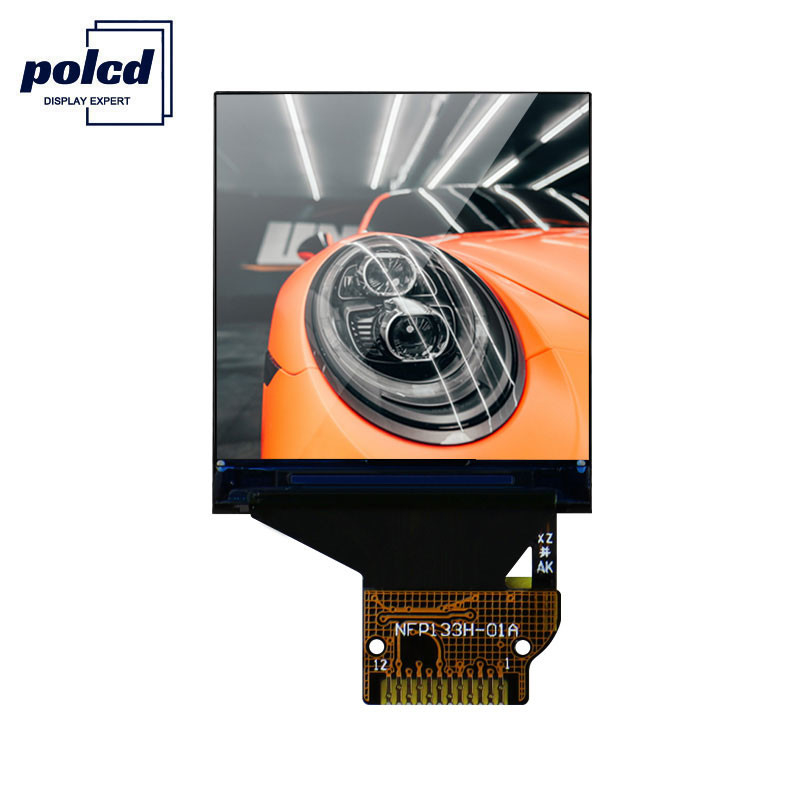 Polcd Display LCD a 12 pollici a 12 pin 4 fili Ips 240x240 ST7789V RGB striscia verticale