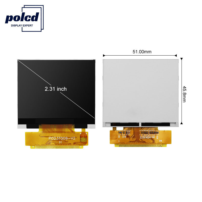 Polcd ILI9342C 2,31 pollici Lcd 8080 MCU 16 Bit 320x240 Display LCD 300 Nit
