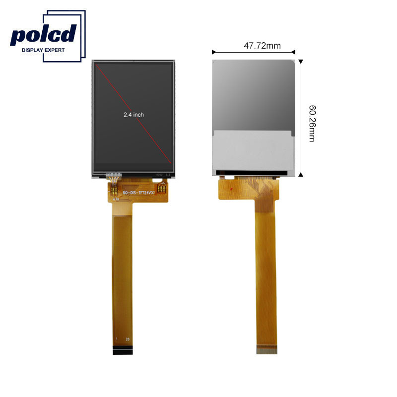 Polcd 8080 MCU TFT LCD Display ST7789V 2.4 Tft Lcd Schermo Raspberry Pi