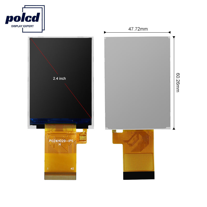 Polcd 350 Nit Tft Touch Screen Display LCD a 16 bit a 2,4 pollici ISO9001