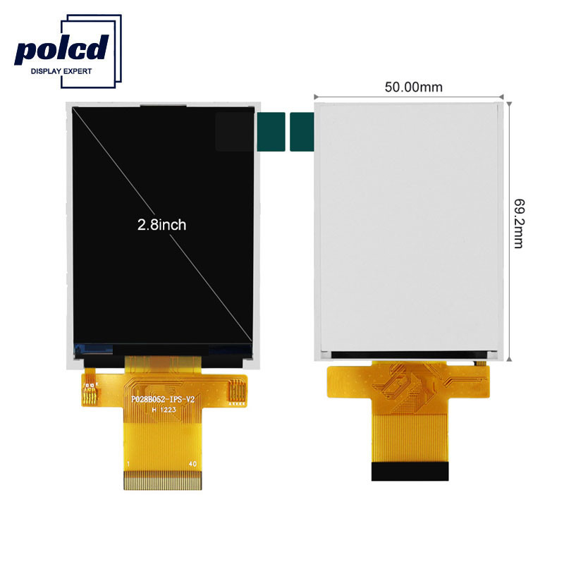 Polcd 4 cavo ST7789V IPS TFT LCD Visualizza 2,8 pixel del modulo 240X320 Spi Tft