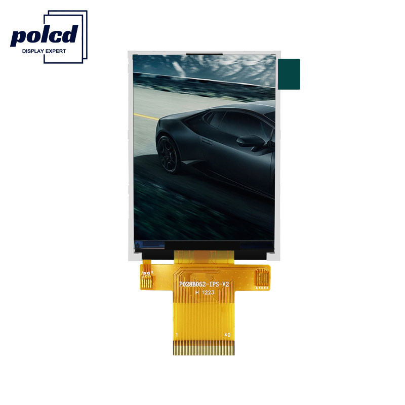 Polcd RoHS piccoli pixel a 2,8 pollici dell'esposizione 240x320 di Tft dello schermo 18 BIT Tft