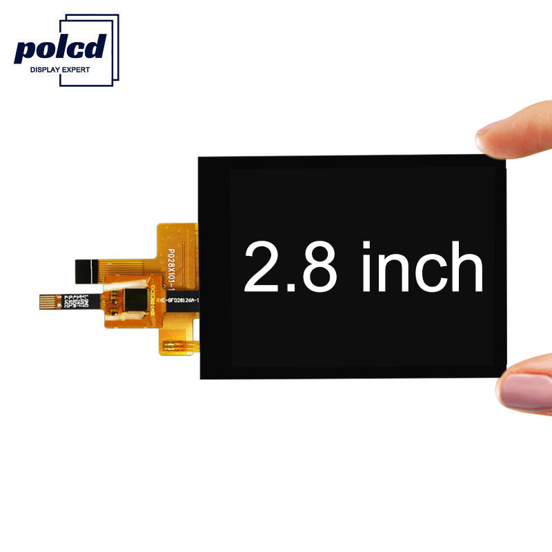 Schermo tattile capacitivo TFT Polcd 300 nit RoHS Schermo tattile Tft da 2,8 pollici