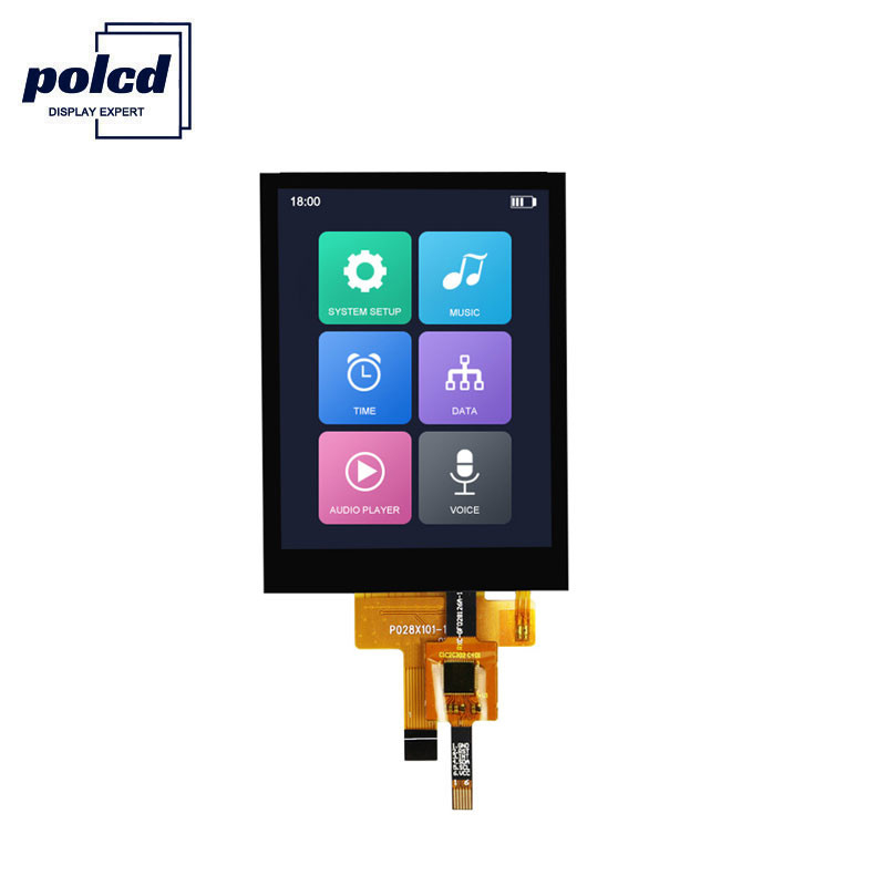 Polcd 4 cavo SPI ST7789V schermo Ips a 2,8 pollici RoHS TFT touch screen per la casa