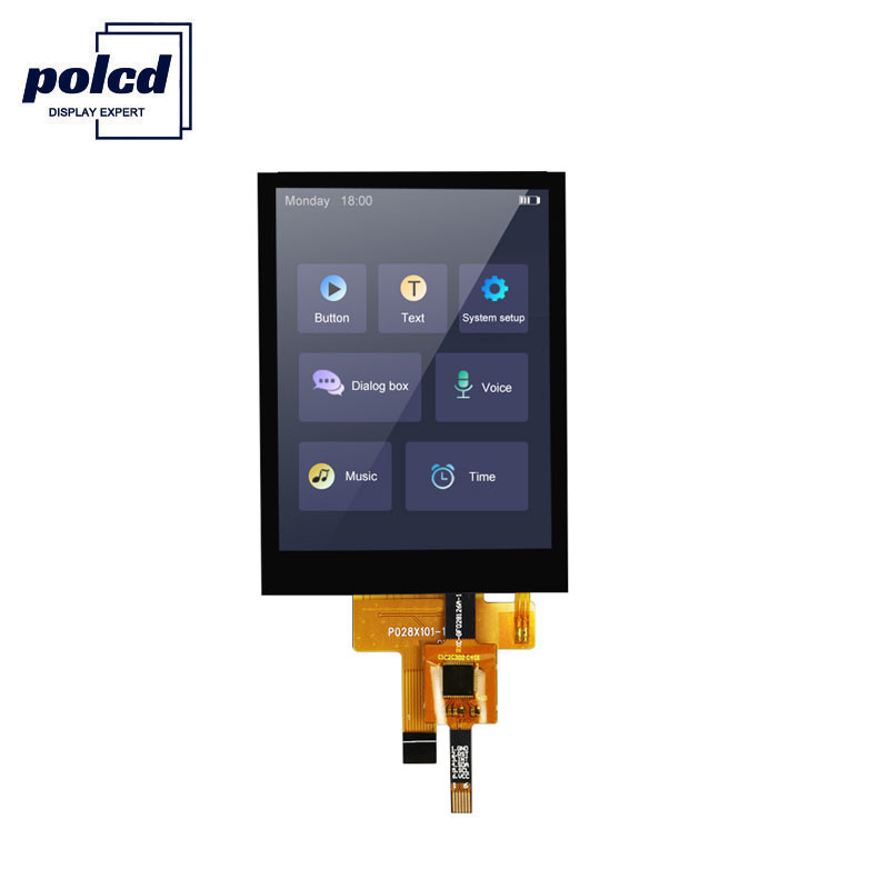 Polcd 12 0'CLOCK Angolo di visualizzazione LCD Touch Panel 240X320 2.8 Tft Shield Raspberry Pi