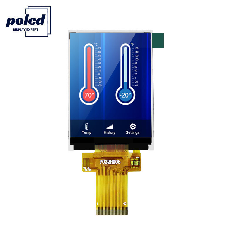 Polcd 350cd/M Display Raspberry Pi da 3,2 pollici ILI9341V Display LCD leggibile alla luce solare