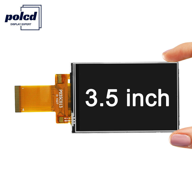 Polcd 8080 MCU 16 bit 320x480 Tft 3,5 pollici LCD ILI9488 450 luminosità