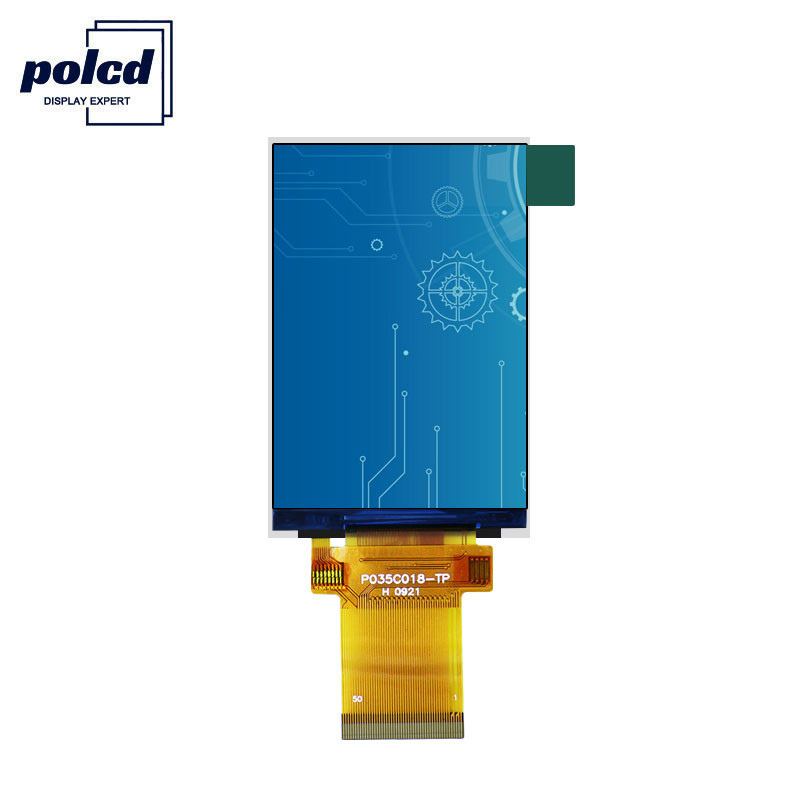 Polcd ILI9488 Display Tft Lcd 12 0'CLOCK 3.5 Tft Lcd Raspberry Pi 48.96mm