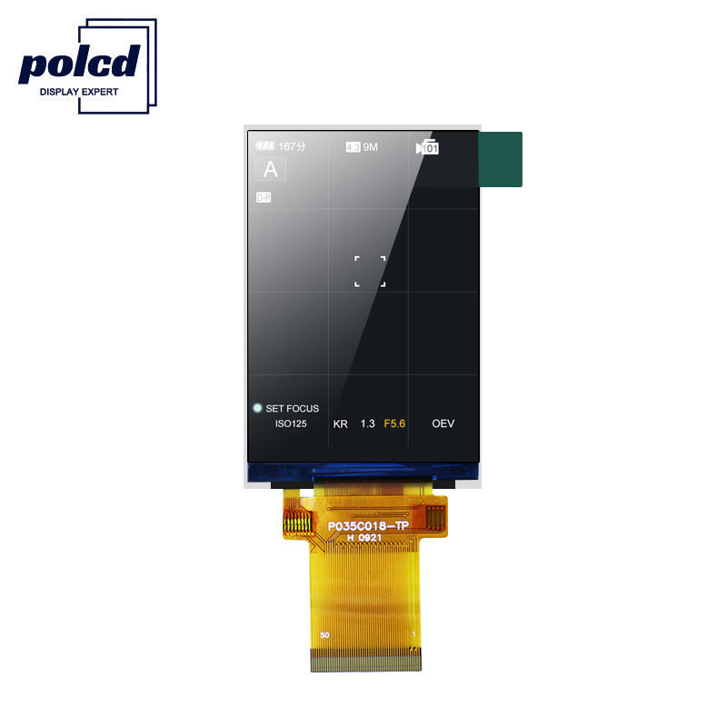 Polcd ILI9488 Display Tft Lcd 12 0'CLOCK 3.5 Tft Lcd Raspberry Pi 48.96mm
