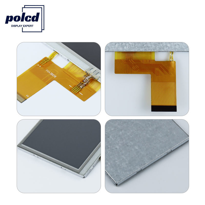 Display LCD Tft a 4,3 pollici a colori 262k Polcd Display ST7262E43 Rgb Tft Display ISO9001
