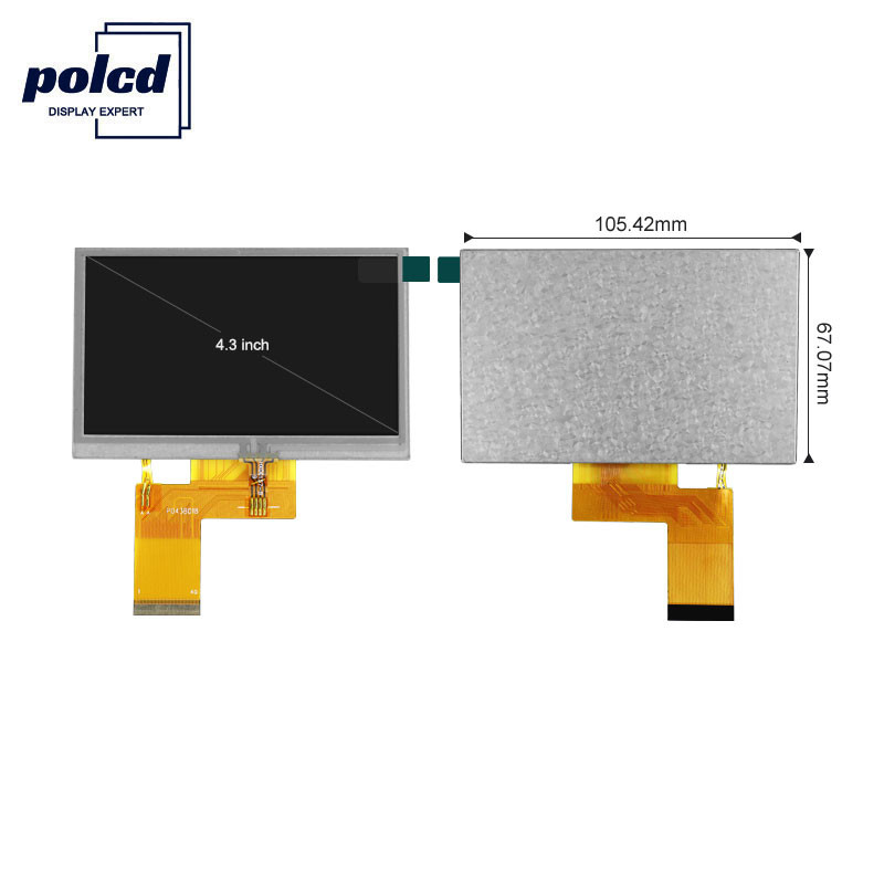 Polcd 800X480 Lcd Tft 4.3 Pollici 280 Q38 Nit Raspberry Pi Touch Screen
