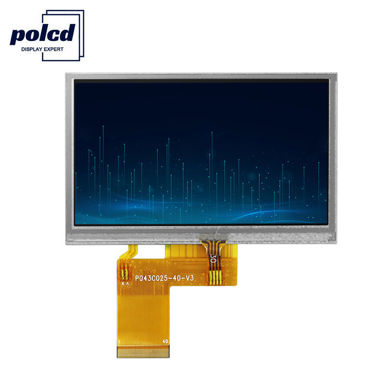 Polcd ST7262E43 Schermo LCD da 4,3 pollici 480X272 Touch Screen LCD 6 in punto