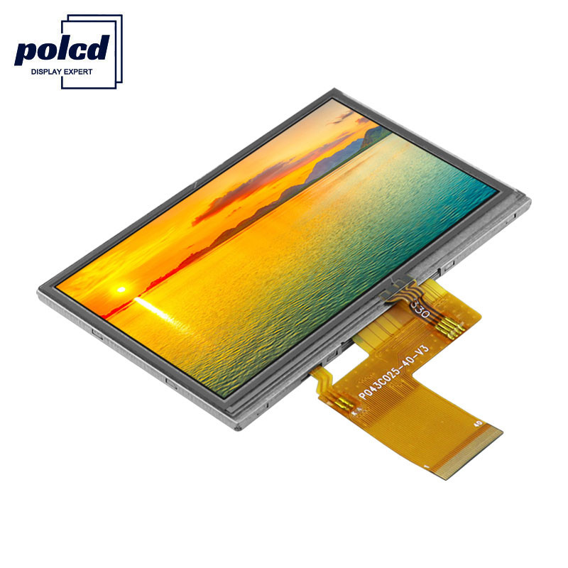 Polcd ST7262E43 Schermo LCD da 4,3 pollici 480X272 Touch Screen LCD 6 in punto