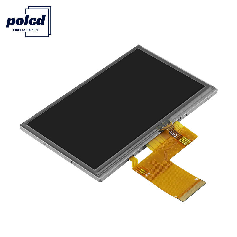 Polcd RGB 24 touch screen industriale da 4,3 pollici con display LCD Tft 480x272 bit