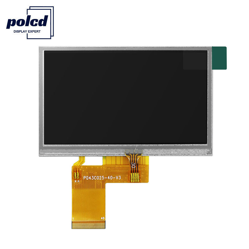 Polcd ST7262E43 Schermo LCD da 4,3 pollici 480X272 Touch Screen LCD 6 in punto