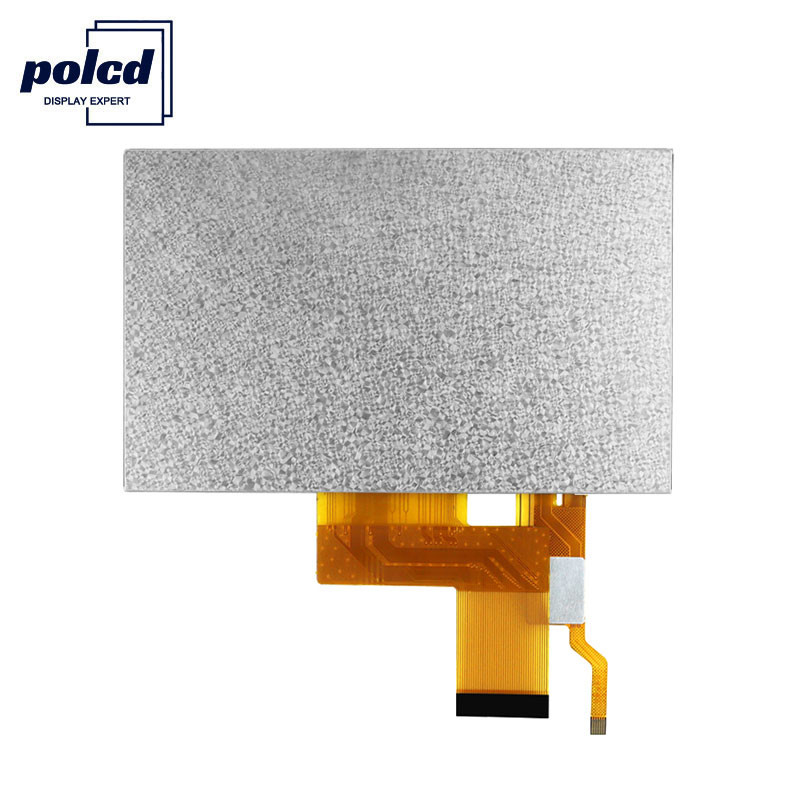 Polcd 300 Nit IPS TFT LCD RGB 24 bit Schermo a 5 pollici dell'affissione a cristalli liquidi per il pc ISO9001