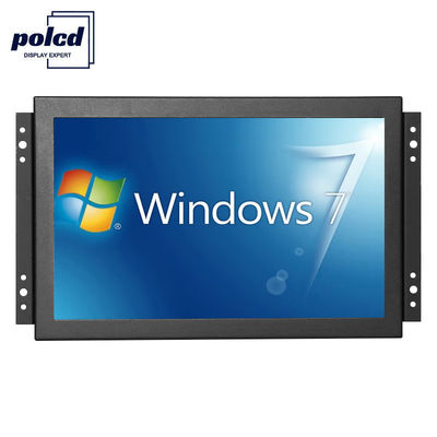 Polcd Industrial Touch Monitor capacitivo da 10 pollici VGA Display LCD per computer Open Frame