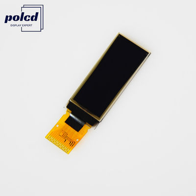 Luminosità a 1,09 pollici di SPI 120 del cavo dello schermo 64x128 4 della fabbrica OLED PMOLED di Polcd