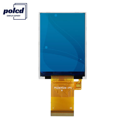 Esposizione LCD di Tft del pidocchio di Polcd 350 dell'interfaccia a 2,4 pollici del touch screen 240x320 48.96mm MCU RGB