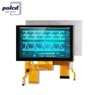 800x480 Risoluzione LCD Tft Display Panel Rgb Color St7262 Capacitive Touch Panel