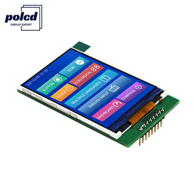 Polcd 4 Wire SPI Tft LCD 2.4 Inch 240X320 Touch Screen LCD con scheda PCB