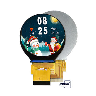 Polcd 2,1 pollici 480x480 Piccolo pannello di schermo a cerchio rotondo Interfaccia SPI RGB Display LCD TFT circolare