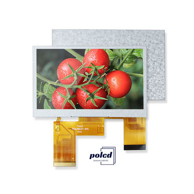 Polcd 4,3 pollici Display LCD personalizzato 480x272 Industrial Transmissive MCU SPI 4,3