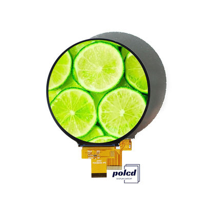 Polcd 4'' LCD Modulo 720*720 ST7703 IPS 300 Luminosità MIPI Cerchio 4 pollici Pannello di visualizzazione TFT rotondo