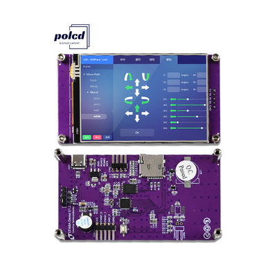 Polcd 3,5 pollici Serial Port Instruction Command Screen LCD Moduli TFT Display HMI Touch Screen