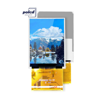 Display a 2,8 pollici HD TFT di Polcd RoHS 8080 MCU Display LCD Tft a 16 bit