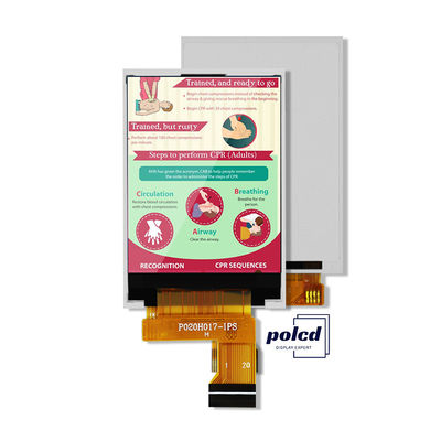 Polcd MCU 8 BIT Display TFT da 2 pollici Display LCD TFT IPS da 30,6 mm