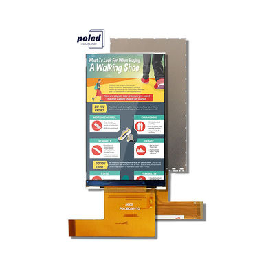 Polcd 4,3 pollici TFT LCD ad alta risoluzione 480x800 interfaccia RGB IPS schermo verticale 4,3