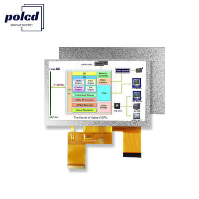 Polcd 800x480 5 pollici Display a forma quadrata LCD IPS View Angle Screen LCD 40pin ST7262 Drive Modulo TFT