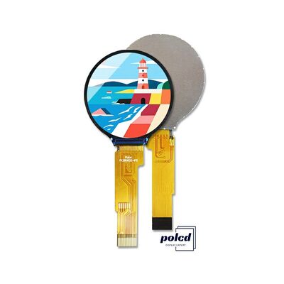 Polcd Rotondo 240*240 1,28 1,3 pollici touch Tft LCD Display SPI Interfaccia GC9A01 Driver IC IPS Screen
