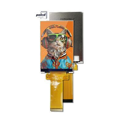 Polcd Display LCD QVGA da 3,5 pollici con risoluzione 320x480 MCU Interface SPI Touch Panel Moduli LCD TFT da 3,5