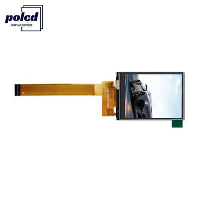 Polcd 8080 MCU 8 Bit Tft LCD a 2,4 pollici ISO9001 240x320 LCD per l'annuncio pubblicitario