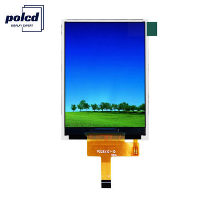 Polcd RoHS Display LCD da 2,8 pollici Monitor LCD ad alta luminosità 300cd/M